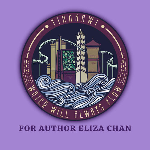 Stamp and sticker commission for author Eliza Chan Stamp and sticker commission for author Eliza Chan